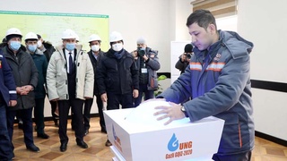 Газли: торжественное открытие газоперерабатывающего завода