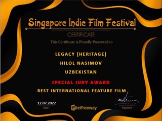 "Мерос" фильми яна иккита халқаро совринни қўлга киритди