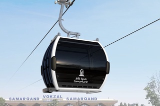 “Silk Road Samarkand” hududida zamonaviy kanat yoʻli qurilmoqda