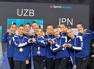 Бадиий гимнастикачиларимиз Осиё чемпионатида тўртта медалга эга чиқди!