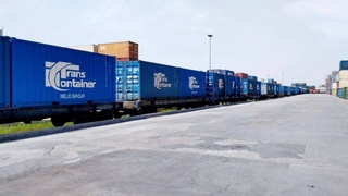 В Узбекистан прибыл первый контейнерный блок-поезд из России