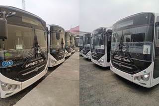 Самарқандқа жаңа автобуслардың гезектеги партиясы алып келинди