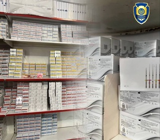 В Кибрае из незаконного оборота изъяли медицинские изделия на 1,1 млрд сумов