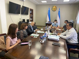 Миср элчиси билан учрашув бўлиб ўтди