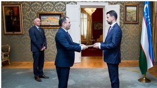 Ўзбекистоннинг биринчи элчиси Черногория Президентига ишонч ёрлиқларини топширди