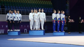 Триумф сборной Узбекистана по художественной гимнастике