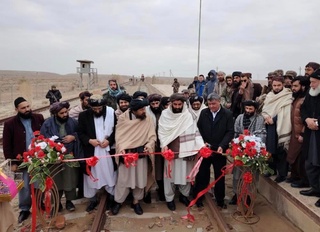 Temir yo‘l liniyasining ochilish marosimi bo‘lib o‘tdi