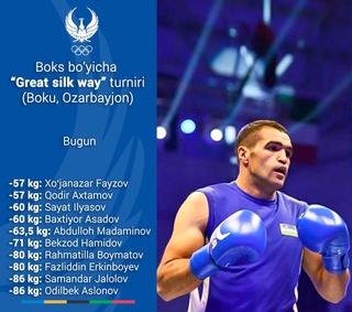 Боксеры Узбекистана на турнире в Баку выиграли пять дуэлей с Азербайджаном