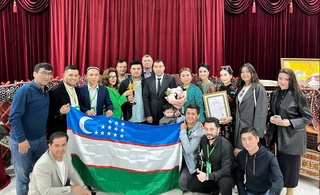 Uzbek State Musical Theater named after Mukimi was awarded two awards at the TURKSOY Festival
