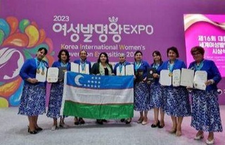 Женщины-ученые Узбекистана завоевали 4 золотые медали на 16-й Корейской международной выставке женских изобретений «KIWIE-2023»