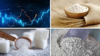 На Узбекской республиканской товарно-сырьевой бирже снизились цены на муку, сахар и цемент