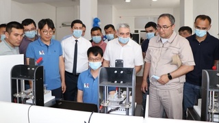 Самарқандда замонавий электр ҳисоблагичларга сервис хизмат кўрсатувчи марказ ишга туширилди