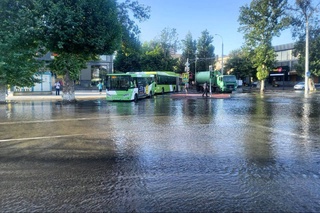 Юнусобод туманидаги сув босиш ҳолати юзасидан маълумот берилди