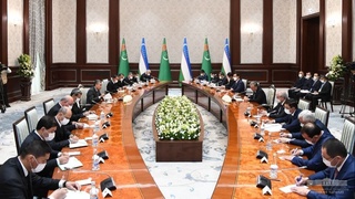 Гурлан-Тошҳовуз ўтказиш пунктларини ишга тушириш бўйича Баённома имзоланди