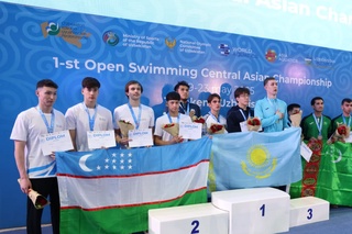 Mamlakatimizda ilk bora suzish boʻyicha I Ochiq Markaziy Osiyo chempionati oʻtkazilmoqda