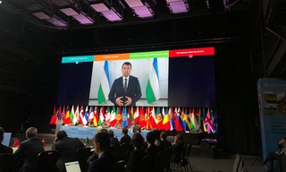 Қишлоқ хўжалиги вазири Жамшид Ходжаев ФAОнинг Европа минтақавий конференциясида маъруза қилди