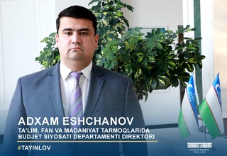 Молия вазирлигида янги тайинлов амалга оширилди