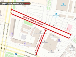 Yunusobod tumani “Buyuk Turon” mahallasidagi koʻchalarning biriga Usmon Nosir nomi berildi