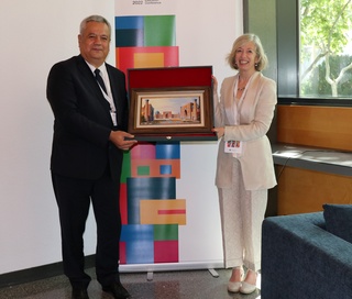 Ўзбекистон делегацияси ЮНЕСКО бош директори ўринбосари билан учрашди