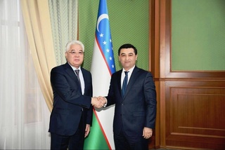 Issues of further expansion of Uzbek-Kazakh relations were discussed