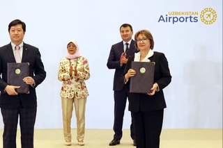 “Uzbekistan Airports” Сингапурнинг энг илғор аэропорти билан ҳамкорлик шартномаси имзолади