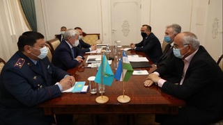 В Жамбылской области Казахстана обсуждены вопроса развития сотрудничества с регионами Узбекистана