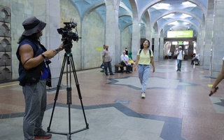 Корейский телеканал снимает документальный фильм об Узбекистане