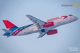 «Азимут» авиакомпаниясининг Наманган – Москва йўналиши бўйича парвози кечиктирилди