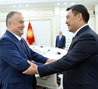 Туркий давлатлар ташкилоти оқсоқоллари Қирғизистон Президенти билан учрашди