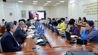 Iqtisodiy taraqqiyot va kambagʻallikni qisqartirish vazirligining axboroti eshitildi