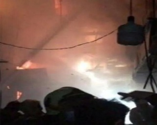 Андижондаги Жаҳон савдо комплексида ёнғин содир бўлди