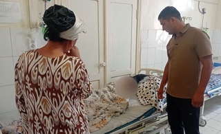 Риштон туманида Қўриқлаш бўлими ходими чўкаётган аёлнинг ҳаётини сақлаб қолди