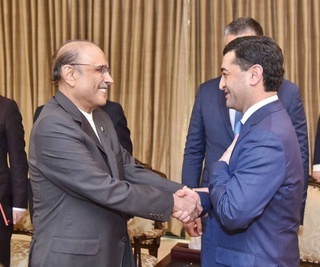 Өзбекстан делегациясын Пәкістан президенті қабылдады