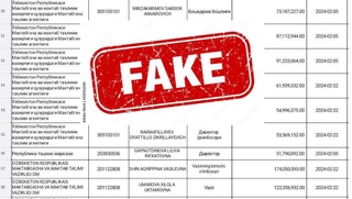 Мактабгача ва мактаб таълими вазирининг ойлик маоши ҳақидаги хабарлар асоссиз — Мактабгача ва мактаб таълими вазирлиги