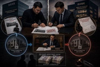 В Сурхандарье выявлено хищение кредитных средств на сумму 25 млрд сумов с использованием поддельных документов