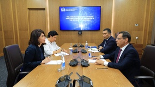 The development of higher and professional education within the framework of the UNESCO project was discussed in Uzbekistan