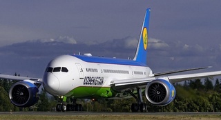 Франкфуртдан Тошкентга навбатдаги чартер рейс ташкил этилди