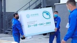 В Узбекистане произведена первая партия узбекско-китайской вакцины ZF-UZ-VAC2001