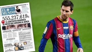 Месси забил супергол в ответ на утечку суммы его контракта