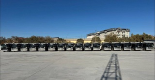 В Ургенч из Китая привезли 30 современных автобусов
