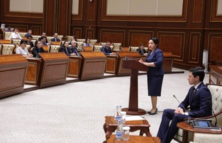 Сенат Раиси Ёшлар парламенти аъзолари билан учрашди