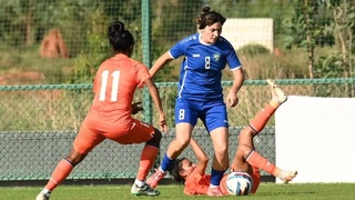 Футболистки национальной сборной Узбекистана победили Индию