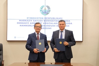 Марказий сайлов комиссияси ҳамда  “Янги Ўзбекистон” ва “Правда Востока” газеталари таҳририяти ўртасида меморандум имзоланди