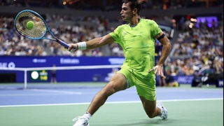 Новак Джокович вылетел в первом круге US Open от аргентинца Мариано Навоне