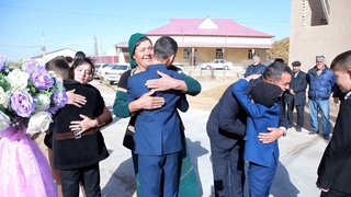 Чекка тумандаги илк “Оилавий болалар уйи” 5 нафар болажонни ўз бағрига олди