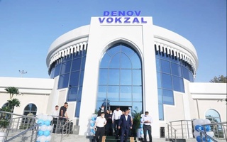 В Денау открылся новый железнодорожный вокзал