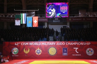 Узбекистанские дзюдоисты в первый день ЧМ среди военнослужащих завоевали 8 наград