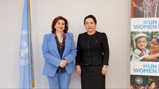 Олий Мажлис Сенатының Төрайымы «БҰҰ-Әйелдер» құрылымының директорымен келіссөздер жүргізді