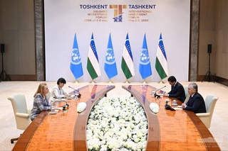 Өзбекстан Президенті БҰҰ Еуропалық экономикалық комиссиясының басшысын қабылдады