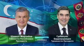 Ўзбекистон ва Туркманистон етакчилари кўп қиррали ҳамкорликни янада мустаҳкамлаш муҳимлигини таъкидладилар